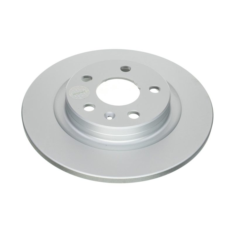 Power Stop 19-20 Volvo XC40 Rear Evolution Coated Rotor Brake Rotors - OE - Cryo PowerStop
