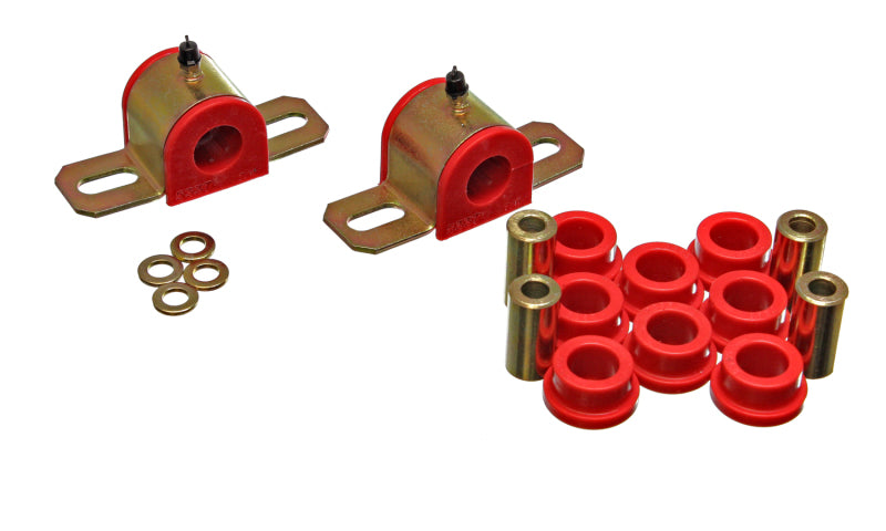 Energy Suspension 22Mm Swaybar Bushing Set - Red Bushing Kits Energy Suspension