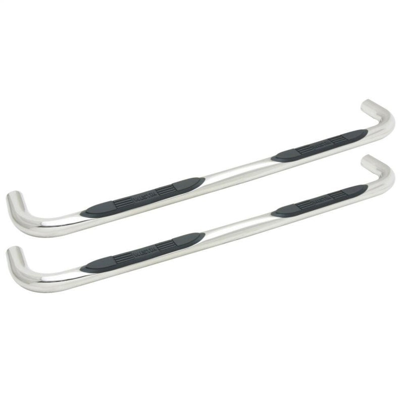 Westin 2005-2018 Toyota Tacoma Double Cab E-Series 3 Nerf Step Bars - SS Nerf Bars Westin