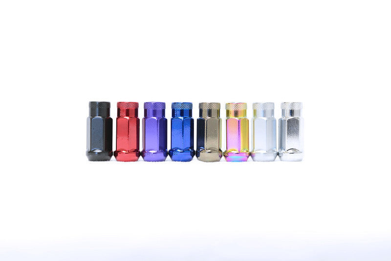 Wheel Mate Monster Open End Lug Nut Set of 20 - C. Neon 1/2in Lug Nuts Wheel Mate