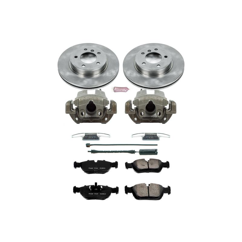 Power Stop 01-02 BMW Z3 Front Autospecialty Brake Kit w/Calipers Brake Kits - OE PowerStop
