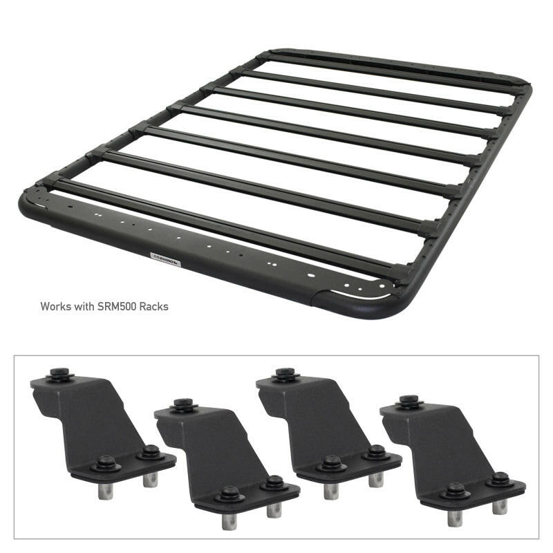 Go Rhino Fixed Mouinting Kit for SRM Rack Roof Baskets Go Rhino