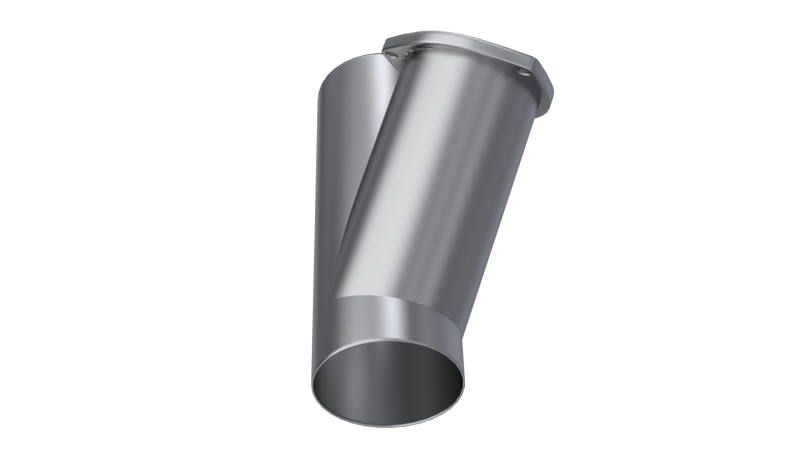 QTP 4in Weld-On QTEC Exhaust Cutout Y-Pipe Y Pipes QTP