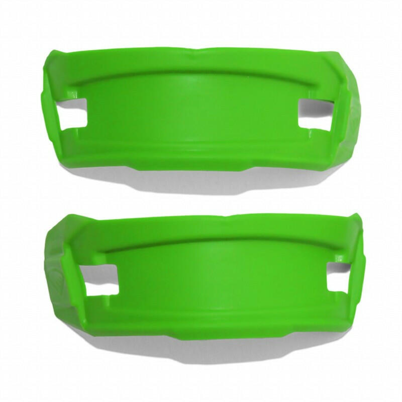 Cycra Fork Protector Pad Kit - Green Plastics Cycra