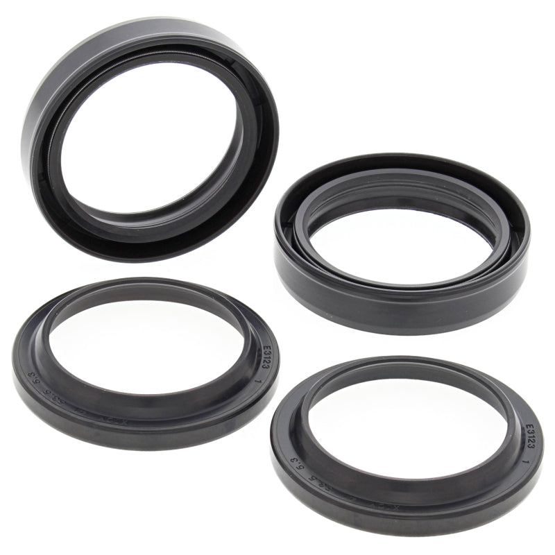 All Balls Racing 86-87 Kawasaki KXT250 Tecate Fork Oil Seal & Dust Seal Kit Fork Seal Kits All Balls Racing