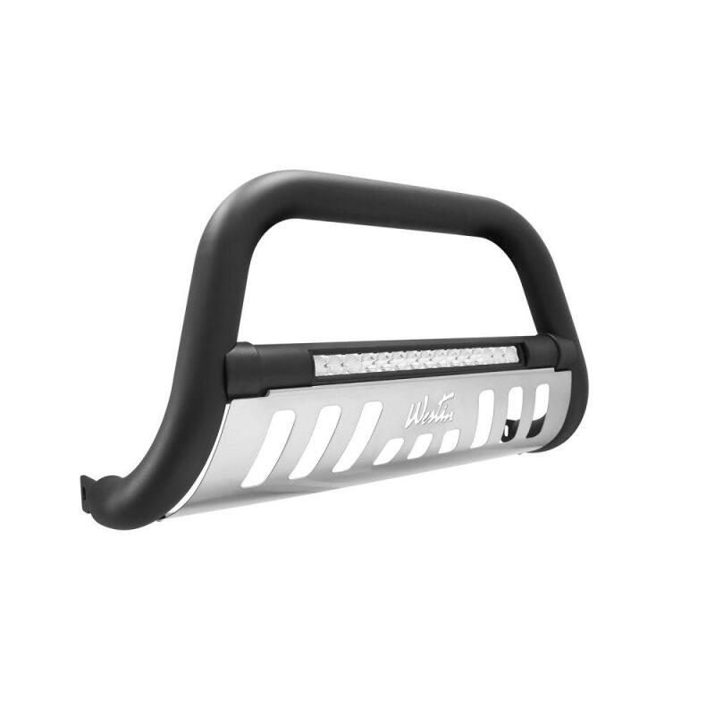 Westin 2016-2018 Chevrolet Silverado 1500 Ultimate LED Bull Bar - Textured Black Bull Bars Westin