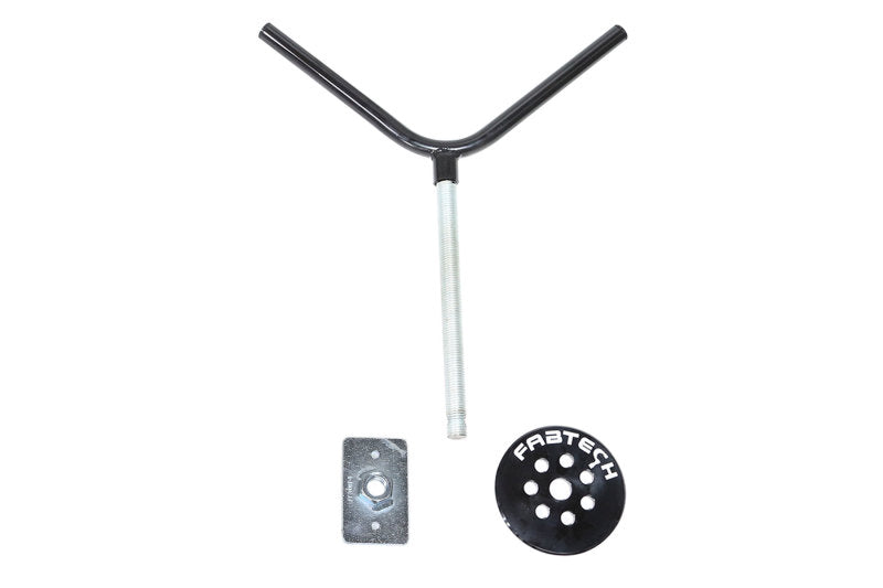 Fabtech Universal Spare Tire Flat Mount - Black Spare Tire Carriers Fabtech