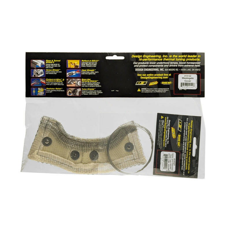 DEI Wastegate Shield - 40mm to 45mm - Titanium Wastegate Accessories DEI