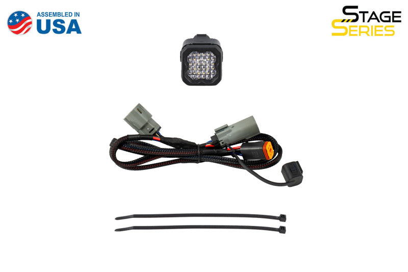Diode Dynamics 2022+ Ford Maverick C1 Sport Hitch Mount LED Pod Reverse Kit Light Accessories and Wiring Diode Dynamics