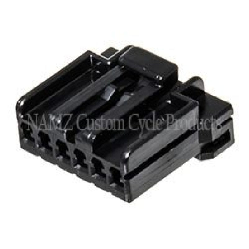 NAMZ AMP Multilock 6-Position Female Wire Plug Housing (HD 73156-96BK) Wiring Connectors NAMZ