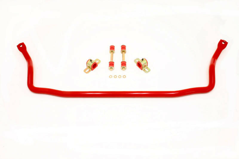 BMR 70-81 2nd Gen F-Body Front Solid 1.25in Sway Bar Kit w/ Bushings - Red Sway Bars BMR Suspension