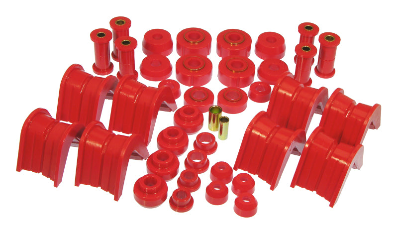 Prothane 73-79 Ford F150 4wd Total Kit - Red Bushings - Full Vehicle Kits Prothane