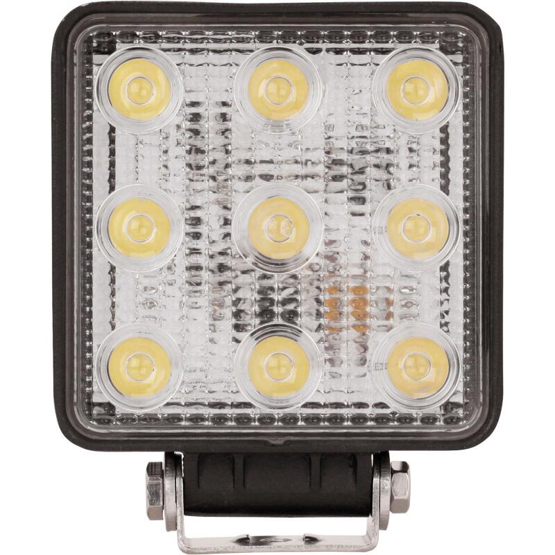 Westin LED Work Utility Light Square 4.6 inch x 5.3 inch Spot w/3W Epistar - Black Work Lights Westin