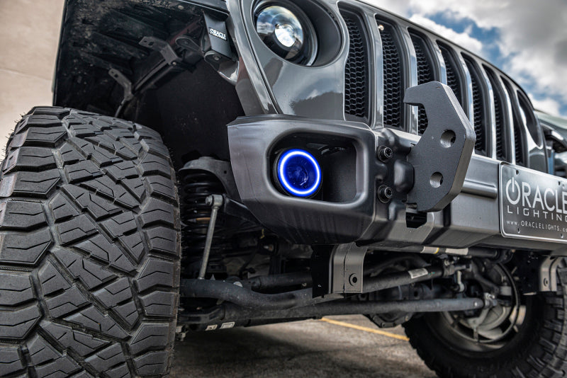 Oracle Jeep Wrangler JL/Gladiator JT Sport High Performance W LED Fog Lights - Blue Fog Lights ORACLE Lighting