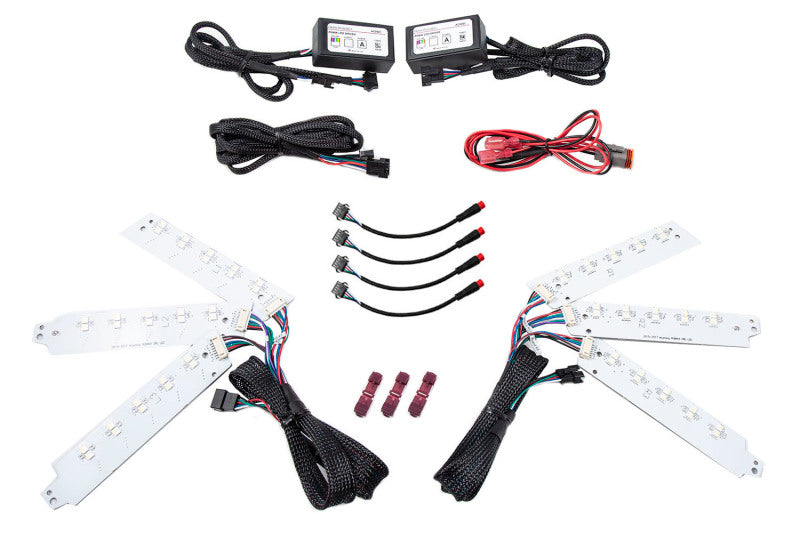Diode Dynamics 15-17 Ford Mustang RGBW DRL LED Boards Light Accessories and Wiring Diode Dynamics