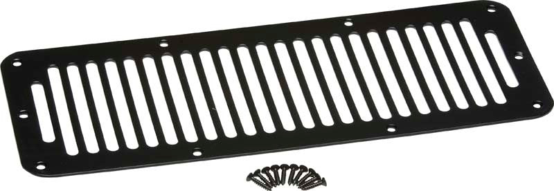 Kentrol 78-86 Jeep CJ Hood Vent - Powdercoat Black Hoods Kentrol