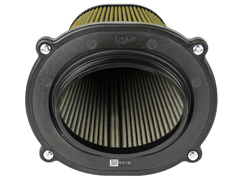 aFe Quantum Pro Guard 7 Air Filter Inverted Top - 5.5inx4.25in Flange x 9in Height - Dry PG7 Cold Air Intakes aFe
