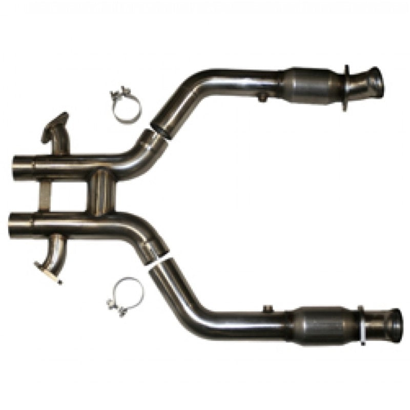 Kooks 12-13 Ford Mustang GT 5.0L 4V -302 Boss Edition 3in x 2 3/4in OEM Cat H Pipe SS H Pipes Kooks Headers