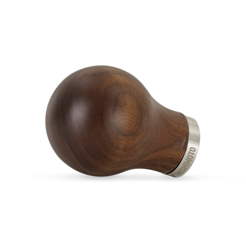 Mishimoto Round Steel Core Wood Shift Knob - Walnut Shift Knobs Mishimoto