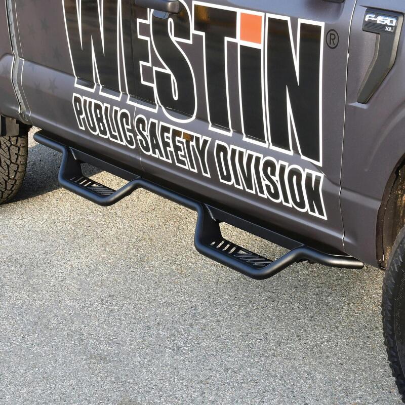 Westin 15-22 Ford F-150 SuperCrew / 17-22 F-250/350 Crew Cab Outlaw Nerf Step Bars Nerf Bars Westin