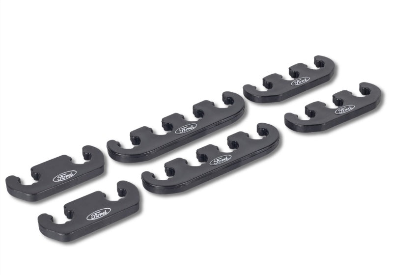 Ford Racing Wire Dividers 4 to 3 to 2 - Black w/ White Ford Logo Hardware Kits - Other Ford Racing