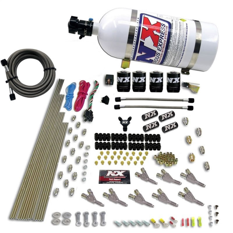 Nitrous Express Vortech Nozzle Nitrous Kit w/10lb Bottle Nitrous Systems Nitrous Express
