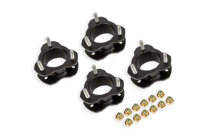 BMR 21-24 Ford Bronco 2in Leveling Kit - Black Hammertone Bushing Kits BMR Suspension