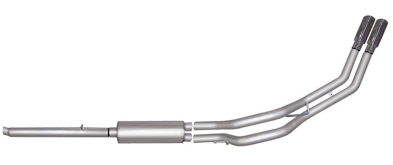 Gibson 05-07 Dodge Dakota Laramie 3.7L 2.5in Cat-Back Dual Sport Exhaust - Stainless Catback Gibson