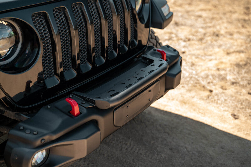 DV8 Offroad 2018-2025 Wrangler JL Push Bar for Mopar Rubicon Steel Bumper Light Bars & Cubes DV8 Offroad