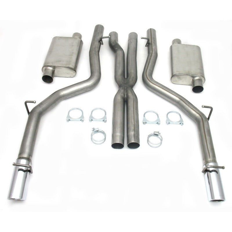 JBA 05-10 Chrysler/Dodge Cars 6.1L 409SS Dual Rear Exit Cat-Back Exhaust Catback JBA
