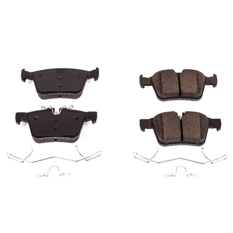 Power Stop 2018 Jaguar E-Pace Rear Z17 Evolution Ceramic Brake Pads w/Hardware Brake Pads - OE PowerStop