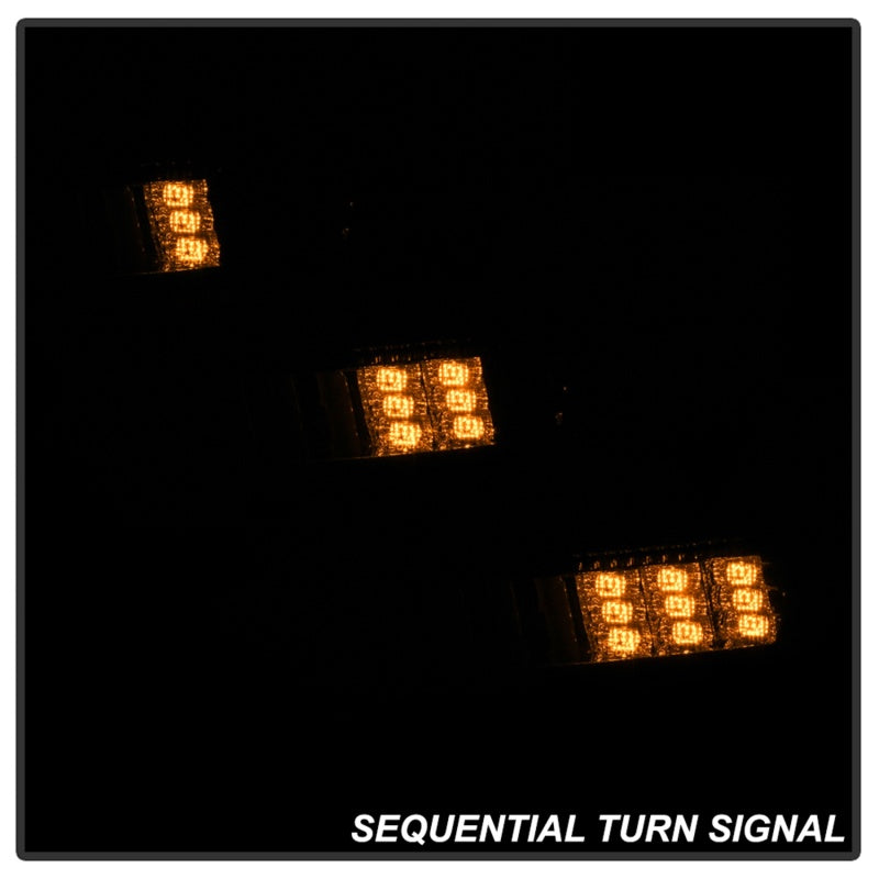 Spyder 15-16 Ford Mustang LED DRL - Smoke (CBL-YD-FM15-LED-SM) Daytime Running Lights SPYDER