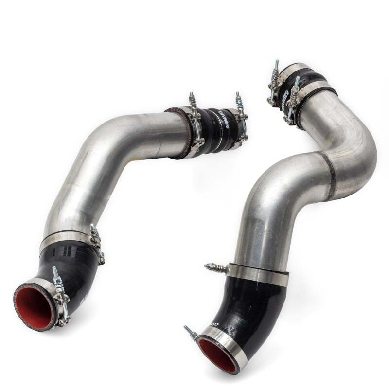 Banks Power 19-21 Ram 2500/3500 6.7L Cummins Boost Tube Upgrade Kit - Red Raw Finish Intercooler Ducting Banks Power