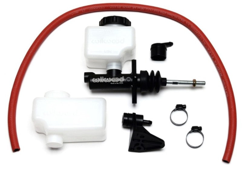 Wilwood Short Remote M/C Kit 1-1/8in Bore 3/8in-24 Banjo Outlet Brake Master Cylinder Wilwood