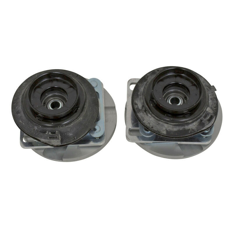 BBK 05-14 Mustang Caster Camber Plate Kit - Silver Anodized Finish Shock Mounts & Camber Plates BBK