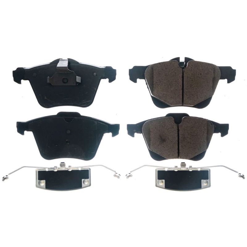 Power Stop 14-19 Jaguar F-Type Front Z17 Evolution Ceramic Brake Pads w/Hardware Brake Pads - OE PowerStop