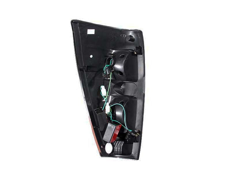 ANZO 2002-2006 Chevrolet Avalanche LED Taillights Black Tail Lights ANZO