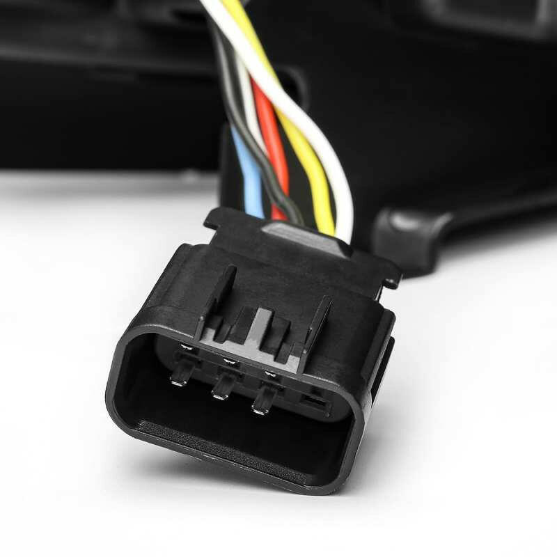 AlphaRex 07-13 Chevy 1500 LUXX LED Proj Headlights Plank Style Jet Blk w/ Activ Light/Seq Signal/DRL Headlights AlphaRex