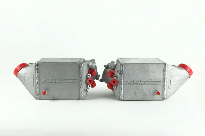 CSF 12-16 BMW M5 (F10) / 12-18 BMW M6 (F06/F12/F13) Twin Charge-Air-Cooler Set - Raw Finish Intercoolers CSF