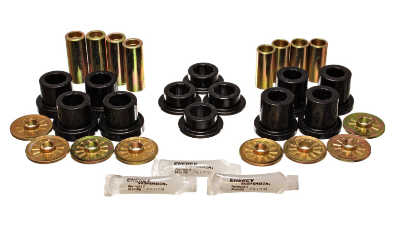 Energy Suspension 92-02 Dodge Viper Black Front Control Arm Bushing Set Bushing Kits Energy Suspension