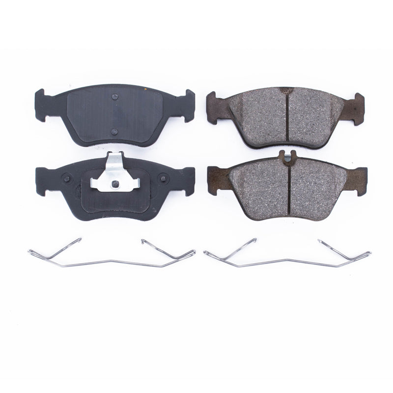 Power Stop 99-00 Mercedes-Benz C230 Front Z17 Evolution Ceramic Brake Pads w/Hardware Brake Pads - OE PowerStop