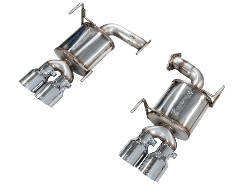 AWE Tuning 22-25 Subaru VB WRX Touring Edition Axle-Back Exhaust - Chrome Silver Tips Axle Back AWE Tuning