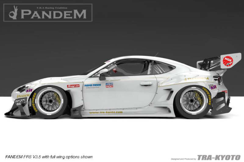 GReddy Pandem 2012+ Subaru BRZ Full Wide Body Aero Kit V3.5 w/o Wings Body Kits GReddy