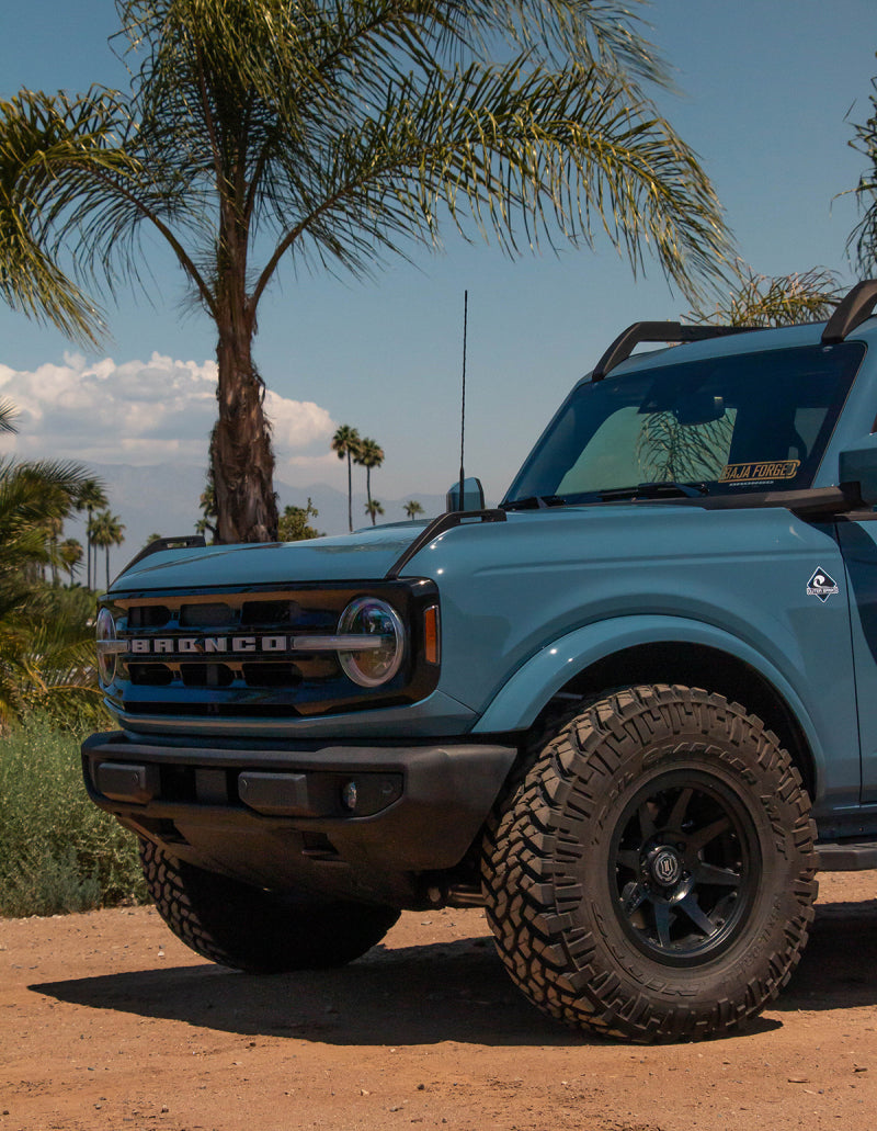 ICON Rebound 17x8.5 6x5.5 25mm Offset 5.75in BS 95.1mm Bore Satin Black Wheel Wheels - Cast ICON