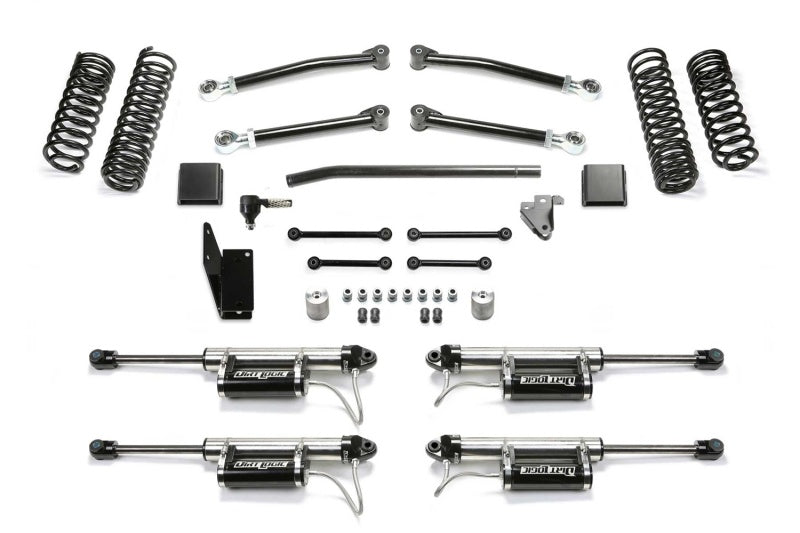 Fabtech 20-21 Jeep JT 4WD Gas 5in Trail w/Dlss Resi Shks Control Arms Fabtech