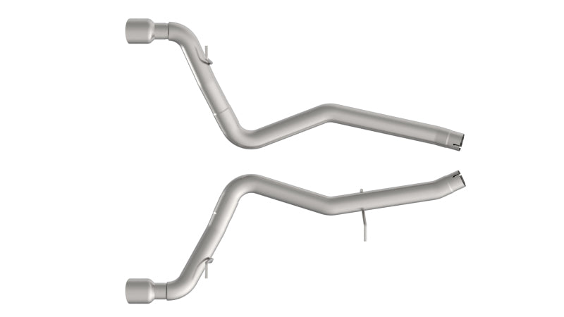 Kooks 2020 Toyota Supra 3in SS Muffler Delete Axle Back Exhaust w/Polished Tips Axle Back Kooks Headers