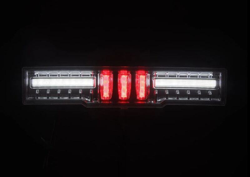 AlphaRex 21-24 Toyota GR86 / 21-24 Subaru BRZ NOVA-Series Prismatic LED Fourth Brake Light - Chrome Brake Lights AlphaRex