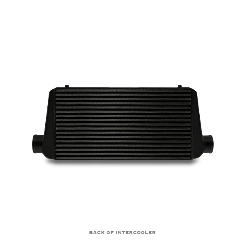 Mishimoto Universal Black S Line Intercooler Overall Size: 31x12x3 Core Size: 23x12x3 Inlet / Outlet Intercoolers Mishimoto