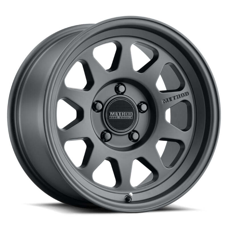 Method MR316 17x8.0 25mm Offset 5x5 71.5mm CB Matte Black Wheel Wheels - Cast Method Wheels