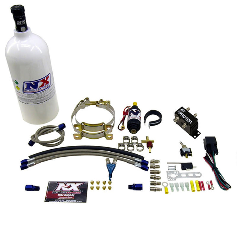 Nitrous Express Single Cyl Proton Nitrous Kit w/2.5lb Bottle Nitrous Systems Nitrous Express